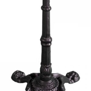 Postolje Barok 4 nisko crno