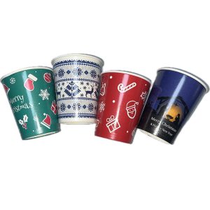 Papirnate čaše 250 ml 50/1 ADVENT-MIX