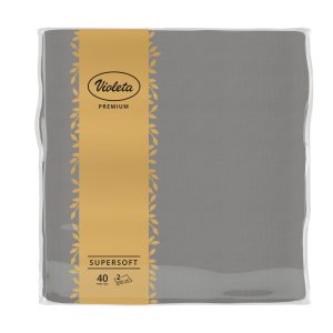 Violeta salvete Premium 40/1 2sl 38*38 sive
